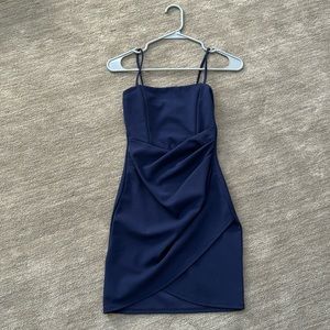 Windsor Navy Dress